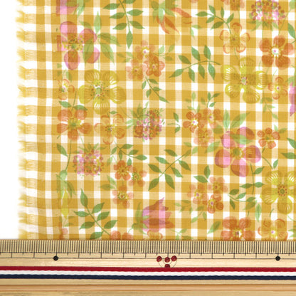 [Dalla quantità 5] Tessuto "Tessuto di libertà tana de pelouse Edenham 3637071-J23D" Liberty Japan