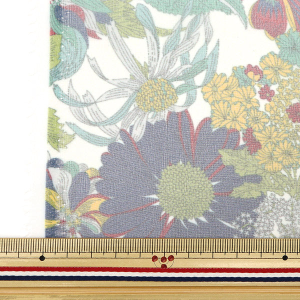 [수량 5에서] 천・원단 "Liberty Fabric Polyester Organdy Angelica Gala 3631034-A" Liberty Japan