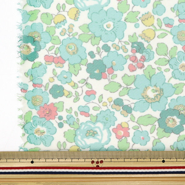 [From quantity 5] Fabric "Liberty Fabric Polyester Organdy Betzi 3332019-D" Liberty Japan