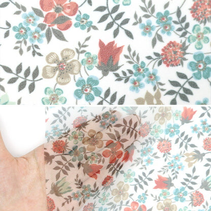 [수량 5에서] 천・원단 "Liberty Fabric Polyester Organdy Edenham 3637071-K" Liberty Japan