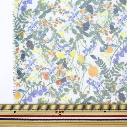 [수량 5에서] 천・원단 "Liberty Fabric Polyester Organdy Heidimedu 3638139-C" Liberty Japan