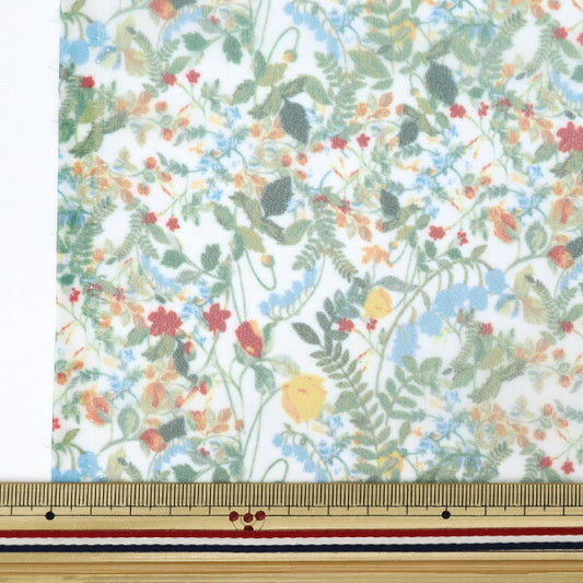 [수량 5에서] 천・원단 "Liberty Fabric Polyester Organdy Heidimedu 3638139-X" Liberty Japan