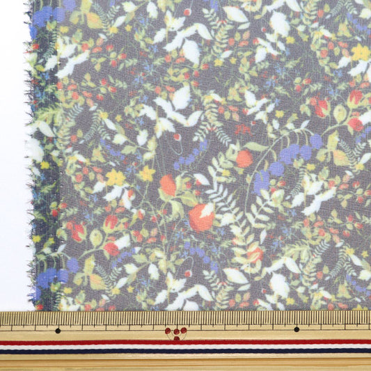 [수량 5에서] 천・원단 "Liberty Fabric Polyester Organdy Heidimedu 3638139-Z" Liberty Japan