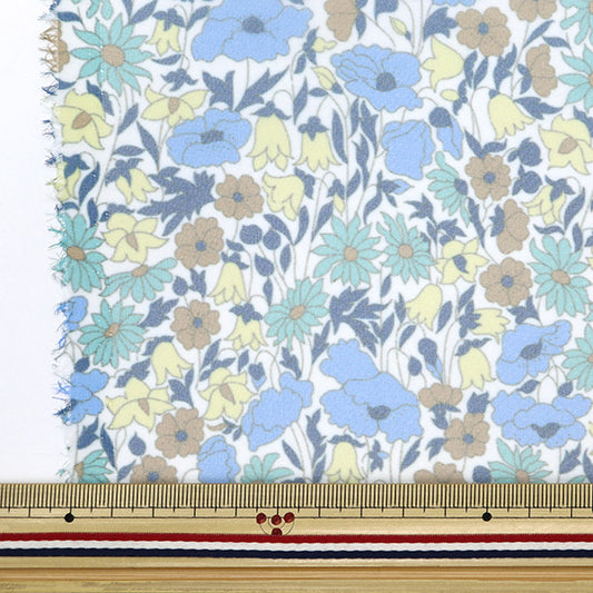 [수량 5에서] 천・원단 "Liberty Fabric Polyester Organdy Poppy 및 Daisy 3632104-V." Liberty Japan