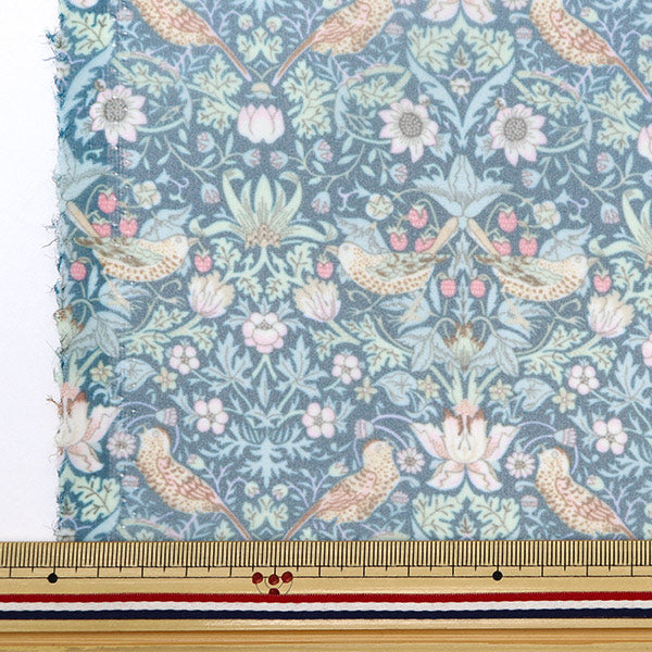 [From quantity 5] Fabric "Liberty Fabric Polyester Organdy Strawberry Seaft 3635061-Z" Liberty Japan