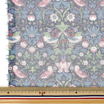 [Quantity starting from 5] Fabric "Liberty Fabrics Polyester Organza Strawberry Thief 3635061-J23F" Liberty Japan