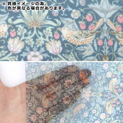 [Quantity starting from 5] Fabric "Liberty Fabrics Polyester Organza Strawberry Thief 3635061-Y" Liberty Japan