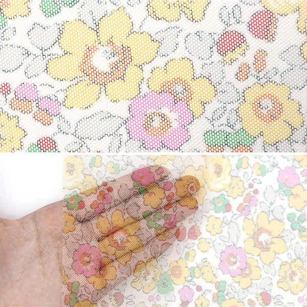 [수량 5에서] 천・원단 "Liberty Fabric Polyester Tulle Vetzy 3332019-LW" Liberty Japan
