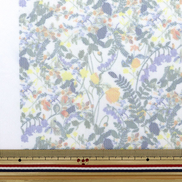 [수량 5에서] 천・원단 "Liberty Fabric Polyester Tulle Heidimedu 3638139-C" Liberty Japan