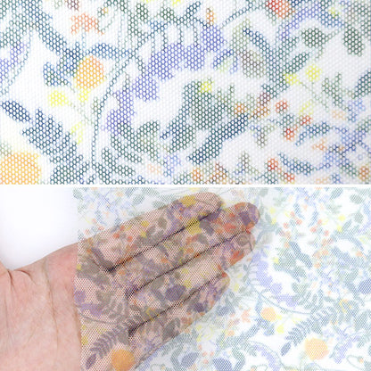 [수량 5에서] 천・원단 "Liberty Fabric Polyester Tulle Heidimedu 3638139-C" Liberty Japan