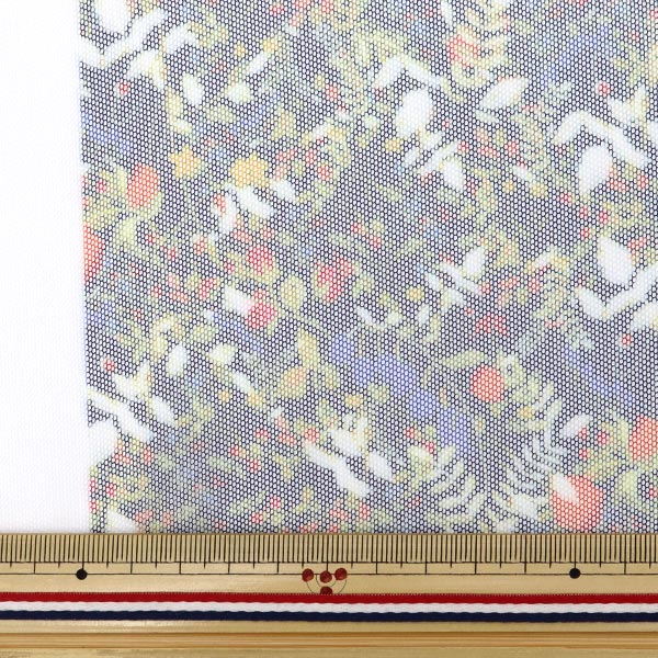 [수량 5에서] 천・원단 "Liberty Fabric Polyester Tulle Heidimedu 3638139-Z" Liberty Japan