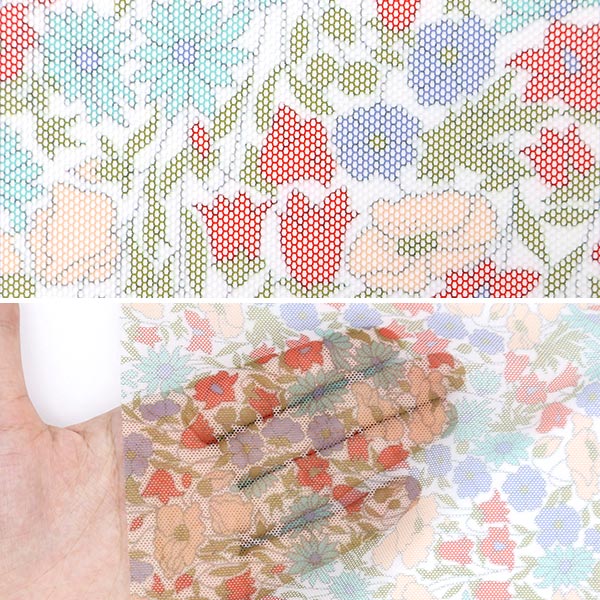 [수량 5에서] 천・원단 "Liberty Fabric Polyester Turu Poppy 및 Daisy 3632104-LA" Liberty Japan