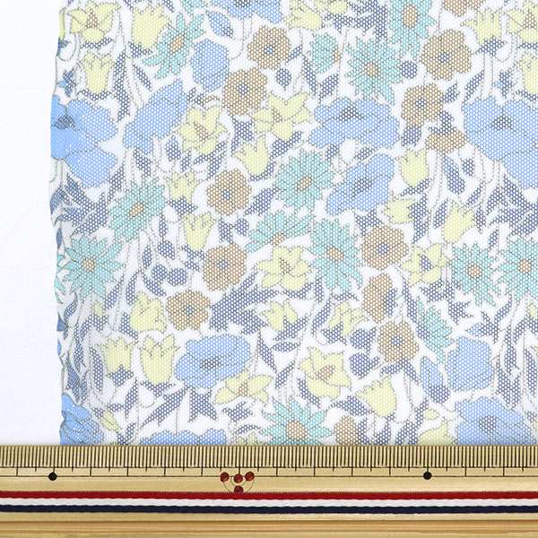 [수량 5에서] 천・원단 "Liberty Fabric Polyester Turu Poppy 및 Daisy 3632104-V." Liberty Japan