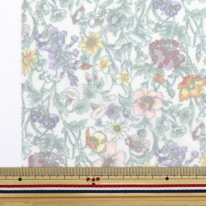 [수량 5에서] 천・원단 "Liberty Fabric Polyester Tulle Rachel Medu 2349022-X" Liberty Japan