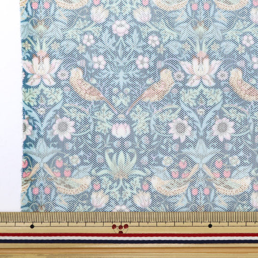 [From quantity 5] Fabric "Liberty Fabric Polyester Tulle Strawberry Thief 3635061-Z" Liberty Japan