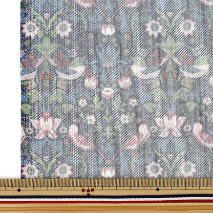 [Quantity starting from 5] Fabric Liberty Fabrics Polyester Tulle Strawberry Thief 3635061-J23F" Liberty Japan