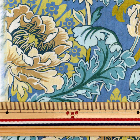 [수량 5에서] 천・원단 "리버티 패브릭 타나론 Ash Bee Poppy 363J6821-D" Liberty Japan