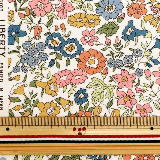 [From quantity 5] Fabric "Liberty Fabric Tana lawn Emma Amelia DC32597-A" Liberty Japan