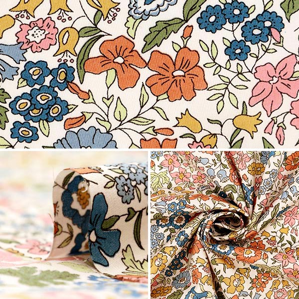 [De la cantidad 5] Tela "Liberty Fabric Césped Tana Emma Amelia DC32597-A" Liberty Japan