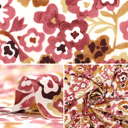 [Dalla quantità 5] Tessuto "Tessuto di libertà tana de pelouse Pois Garden DC32591-A" Liberty Japan