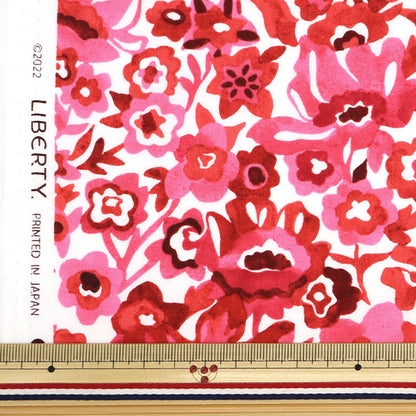 [Dalla quantità 5] Tessuto "Tessuto di libertà tana de pelouse Pois Garden DC32591-C" Liberty Japan