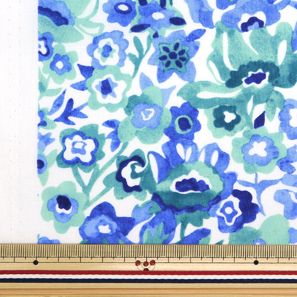 [Dalla quantità 5] Tessuto "Tessuto di libertà tana de pelouse Pois Garden DC32591-D" Liberty Japan