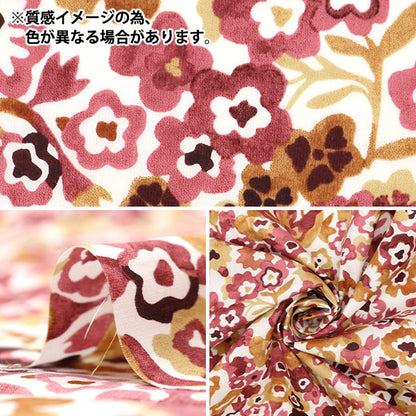 [Dalla quantità 5] Tessuto "Tessuto di libertà tana de pelouse Pois Garden DC32591-D" Liberty Japan