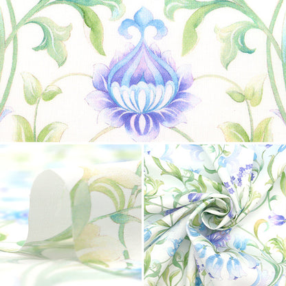 [From quantity 5] Fabric "Liberty Fabric Tana lawn Cooperie Hall 363J6831-A" Liberty Japan