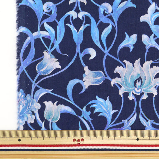 [From quantity 5] Fabric "Liberty Fabric Tana lawn Copy Hall 363J6831-D" Liberty Japan