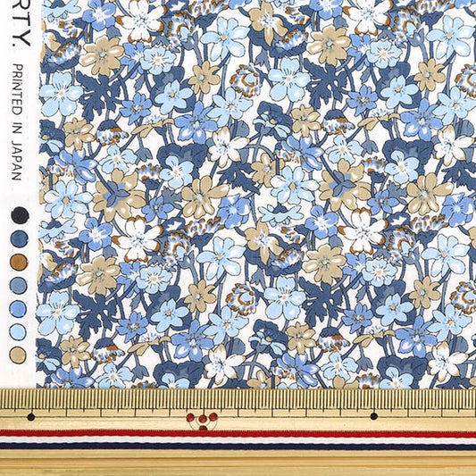 [From quantity 5] Fabric "Liberty Fabric Tana lawn Ira Rose Gates 3633225-23BT" Liberty Japan