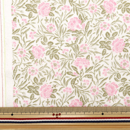 [Aus Menge 5] Stoff "Liberty Fabric Flanders Leinen Mitra 1224112-p24c" Liberty Japan