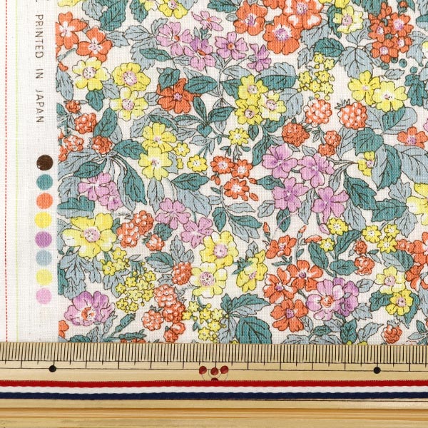 [Aus Menge 5] Stoff "Liberty Fabric Flanders Leinen Hedgeilulumble 3634106-24b" Liberty Japan