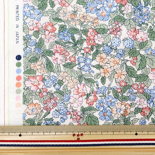 【数量5から】 生地 『リバティ・ファブリックス フランダースリネン ヘッジロウランブル 3634106-J24E』 Liberty Japan リバティジャパン