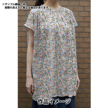 【数量5から】 生地 『リバティ・ファブリックス フランダースリネン ヘッジロウランブル 3634106-J24E』 Liberty Japan リバティジャパン