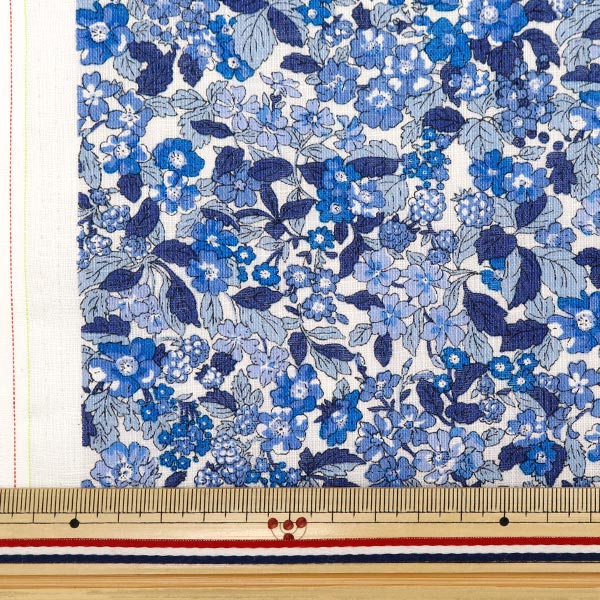 [Из количества 5] Ткань "Liberty Fabric Flanders Linen Hegeneylou Mub 3634106-J24F" Liberty Japan