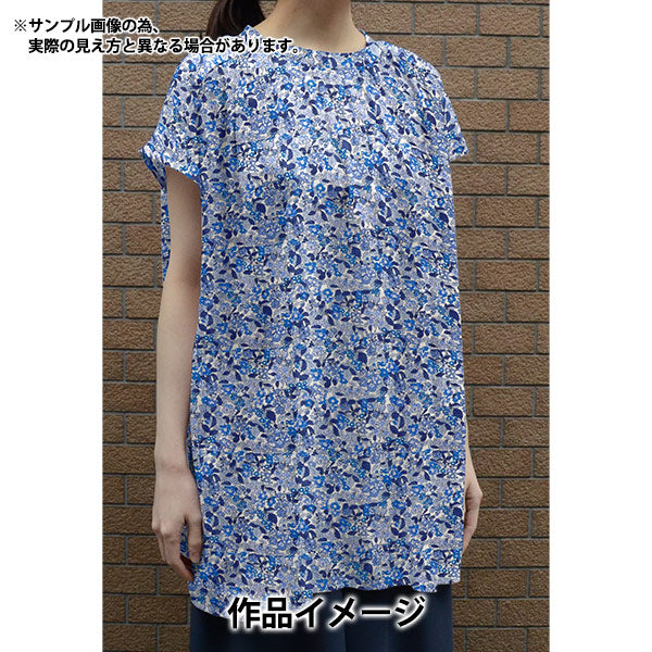 [Из количества 5] Ткань "Liberty Fabric Flanders Linen Hegeneylou Mub 3634106-J24F" Liberty Japan