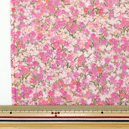 【数量5から】 生地 『リバティ・ファブリックス フランダースリネン アリエッティバイオレット 3634133-J24A』 Liberty Japan リバティジャパン