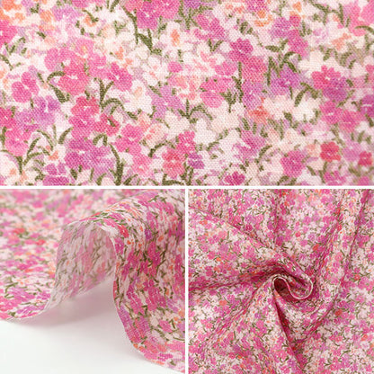 [来自数量5] 织物 “ Liberty Fabrager Flanders亚麻rart紫罗兰3634133-J24A" Liberty Japan