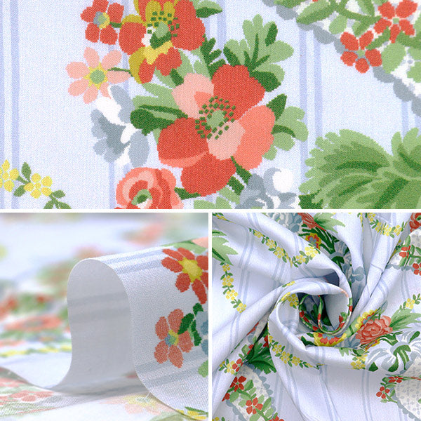 [From quantity 5] Fabric "Liberty Fabric Tana lawn RibbonCascade 36374404-B" Liberty Japan