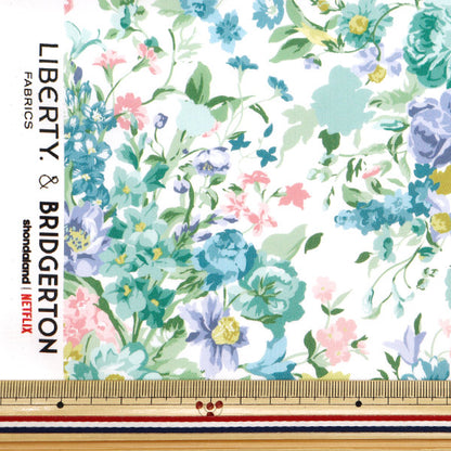 [Dalla quantità 5] Tessuto "Tessuto di libertà tana de pelouse Bouquet Parade 36374406-C" Liberty Japan