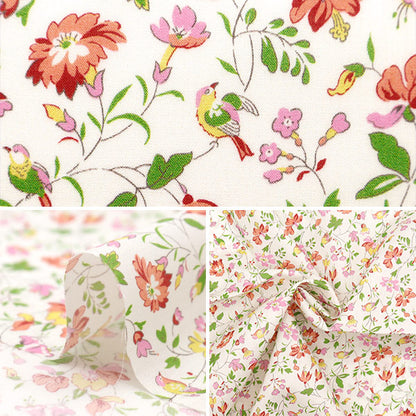 [De la quantité 5] Tissu "Liberty tissu bioPelouse Tana IVetaz Garden 157J913-24AU" Liberty Japan