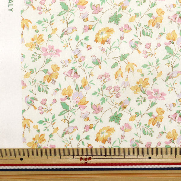 [De la quantité 5] Tissu "Liberty tissu bioPelouse Tana IVetaz Garden 157J913-24BU" Liberty Japan