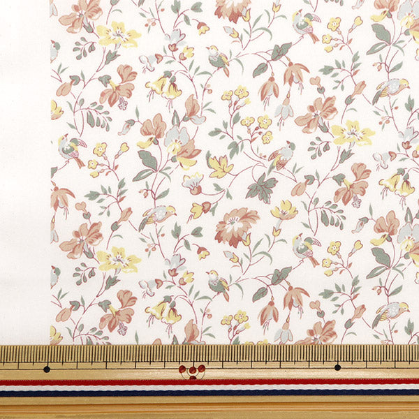 [De la quantité 5] Tissu "Liberty tissu bioPelouse Tana IVetaz Garden 157J913-24cu" Liberty Japan
