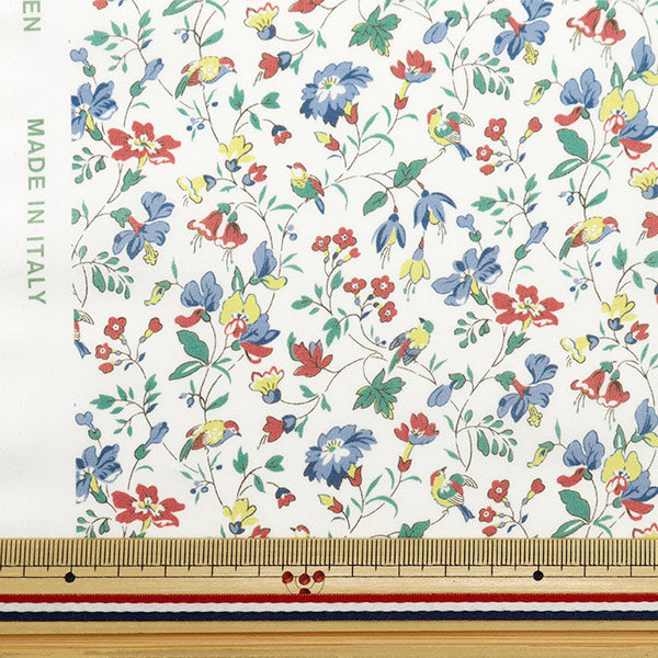 [De la quantité 5] Tissu "Liberty tissu bioPelouse Tana IVetaz Garden 157J913-24DU" Liberty Japan