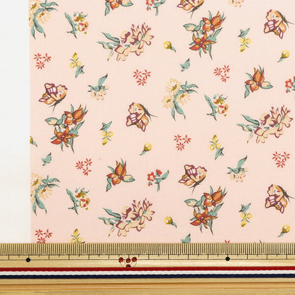 [De la quantité 5] Tissu "Liberty tissu bioPelouse Tana Lily Butterfly 157J914-24BU" Liberty Japan