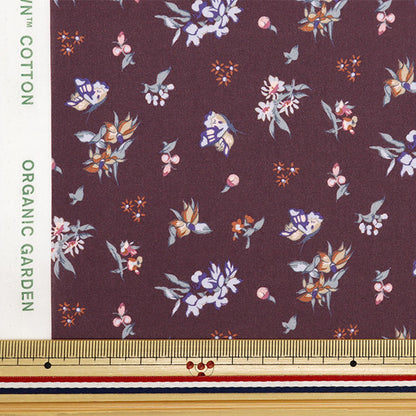 [De la quantité 5] Tissu "Liberty tissu bioPelouse Tana Lily Butterfly 157J914-24cu" Liberty Japan