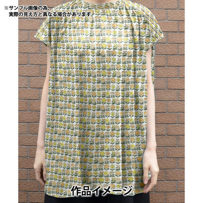 [From quantity 5] Fabric "Liberty Fabric OrganicTana lawn Davaria Flowers 157J916-24BU" Liberty Japan