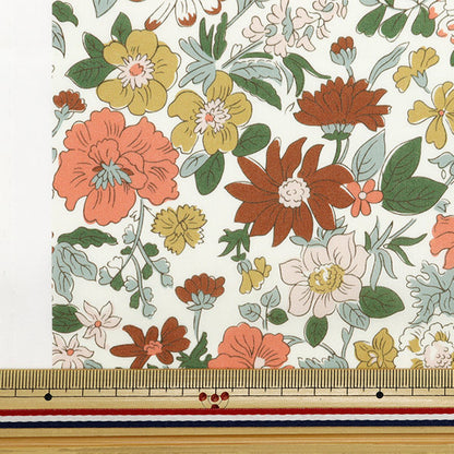 [De la quantité 5] Tissu "Liberty tissu bioPelouse Tana Daisy Morricia 157J917-24AU" Liberty Japan