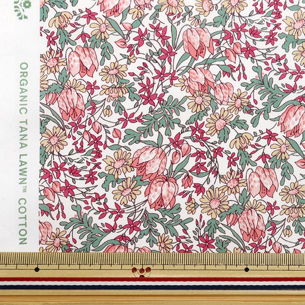 [De la quantité 5] Tissu "Liberty tissu bioPelouse Tana Frances Katylip 157J918-24AU" Liberty Japan