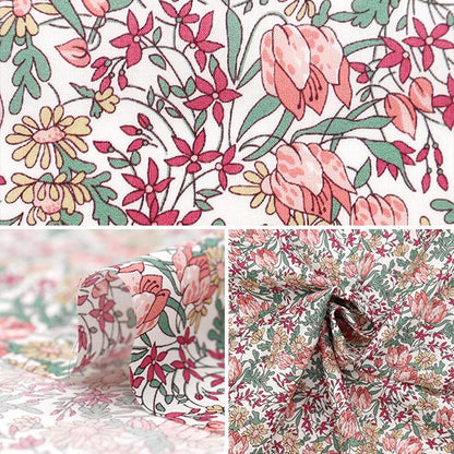 [De la quantité 5] Tissu "Liberty tissu bioPelouse Tana Frances Katylip 157J918-24AU" Liberty Japan